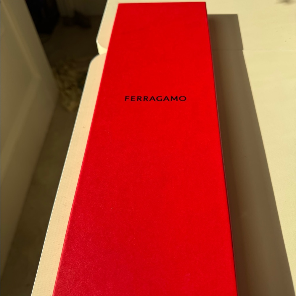 Ferragamo Red Tie Gift Box